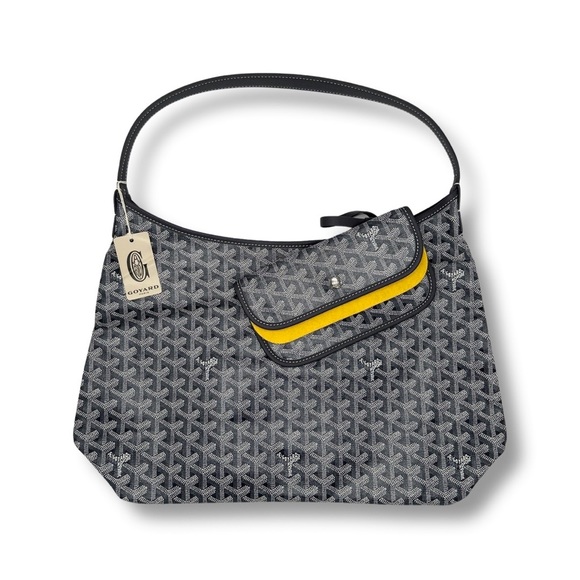 Goyard Bags Goyard Goyardine Boheme Hobo Bag Grey Poshmark